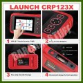 Launch CRP123X 4 System OBD2 Professional Automotive Code Reader / Scanner With 7 Reset Functions