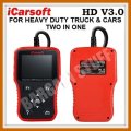 iCarsoft HD V3.0 2 in 1 for Heavy Duty Trucks & Cars Diagnostic Tool