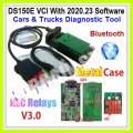 VCI DS150E (Like Delphi) OBDII Bluetooth Diagnostic Tool with 2020.23 software for Cars & Trucks.