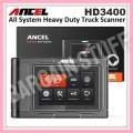 Ancel HD3400 All System Heavy Duty Truck Diagnostic Tool with DPF Regen