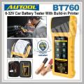 Autool BT760 Battery Tester 6-32V with Build-in Printer & Colour Screen