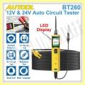 Autool BT260 Automotive Circuit Tester Tool