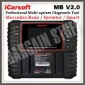 iCarsoft MB V2.0 Professional Multi-System Auto Diagnostic Tool for Mercedes-Benz / Sprinter / Smart