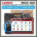 Launch X431 PRO3S+ V2.0 + HDIII Cars and Heavy-Duty Truck Diagnostic Tools 2 Years Free Updates