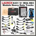 Launch X431 V+ HD3 Heavy Duty Truck Diagnostic Tool Wifi / Bluetooth with 1 Year Free Update