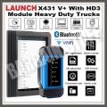 Launch X431 V+ HD3 Heavy Duty Truck Diagnostic Tool Wifi / Bluetooth with 1 Year Free Update