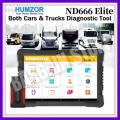 Humzor NexzDAS ND666 Elite Both Cars and Heavy-Duty Trucks Diagnostic Tool