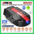 Ancel BD200 OBD2 Engine Scanner Code Reader Bluetooth Dongle