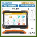 Humzor NexzDAS ND366 Elite All System Car Diagnostic Tool with Special Functions