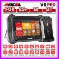 Ancel V6 Pro OBD2 Professional Full System Car Diagnostic Tool With 25+ Reset Functions