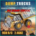 Remote Control Alloy Dump Truck 9 Channel 2.4GHz