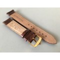 20mm Omega leather strap