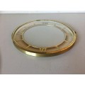148mm clock dial with hinged frame & glass