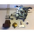 German mantle clock movement - 12cm - parts/repair