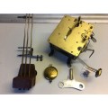 German mantle clock movement - 12cm - parts/repair