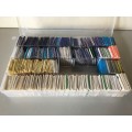 Joblot of mineral crystals for wristwatch - 500+ pieces