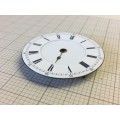 Pocket watch dial with rebated hour hand - 46mm