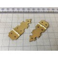 Small brass hinges - 16mm