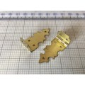 Small brass hinges - 16mm