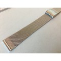 18mm stainless steel Milanese strap