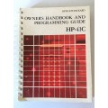 Hewlett Packard HP 41C - owners handbook & programing guide