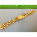 18mm gold color stainless steel bracelet #30