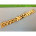 18mm gold color stainless steel bracelet #30