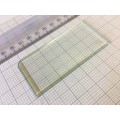 Bevel edge glass for carriage clock - 85 x 40mm