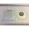 45,3mm pocket watch crystal- flat