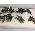 Assorted parts for clock chimes mechanism