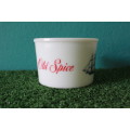 Old Spice Shaving Cream Cup (8.5cm in diameter and 6cm tall)