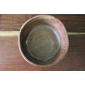 Vintage Uniquely Shaped Wooden Bowl (15cm in diameter and 8cm at its tallest)