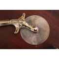Vintage Silver Plated Pizza Cutter