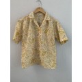 Vintage Paisley Button Up Shirt (Small / Medium)