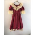 Novelty Victorian Dress - Dress up / Costume (Small / Medium)