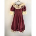 Novelty Victorian Dress - Dress up / Costume (Small / Medium)
