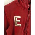 Red Zip Up Hoodie by Esprit (Large)