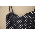 Cute Polka Dot Navy and White Strappy Dress by HandM (SA Size 34 / Eur Size 36)