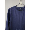 Navy (Non) Sense Sweat Shirt (Medium)