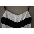 Vintage Black and White Top (Small)