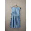 Sleeveless Denim Dress by Image (Size 36)