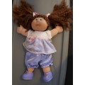 2004 Original Cabbage Patch Kids Doll - BROWN HAIR BLUE EYES