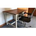 Solid wooden desk and chair -  Collection Only Pretoria East