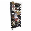 10 Tier Shoe Rack - BLACK / HOLDS 30 PAIRS SHOES