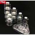 12 Bottles Plastic Stackable Spice Rack Carousel (Transparent)