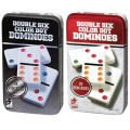 Double six color dot dominoes