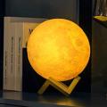 Moon Lamp - Orange light