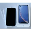 Apple iPhone XR Blue 256GB in Original Box Papers Excellent Used Condition