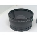 58mm Professional HD DSLR MC AF 0.45X WIDE ANGLE W/MACRO JAPAN OPTICS