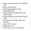 Polaroid DC-045 (Pink) - 16MP - 4x Zoom - Dual Screen Underwater Digital Camera